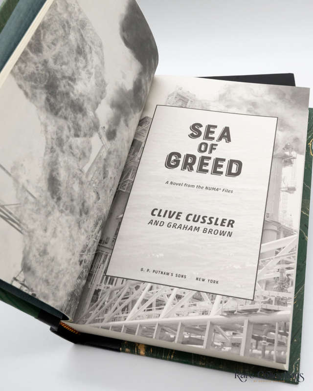Sea of Greed (#16 Numa Files) by Clive Cussler and Graham Brown