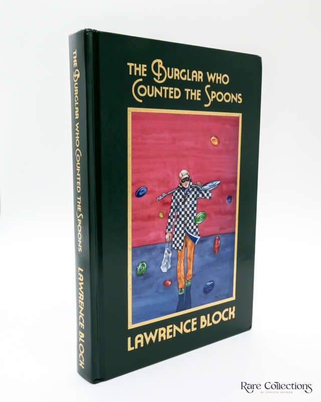 The Burglar Who Counted the Spoons by Lawrence Block - Signed and Numbered