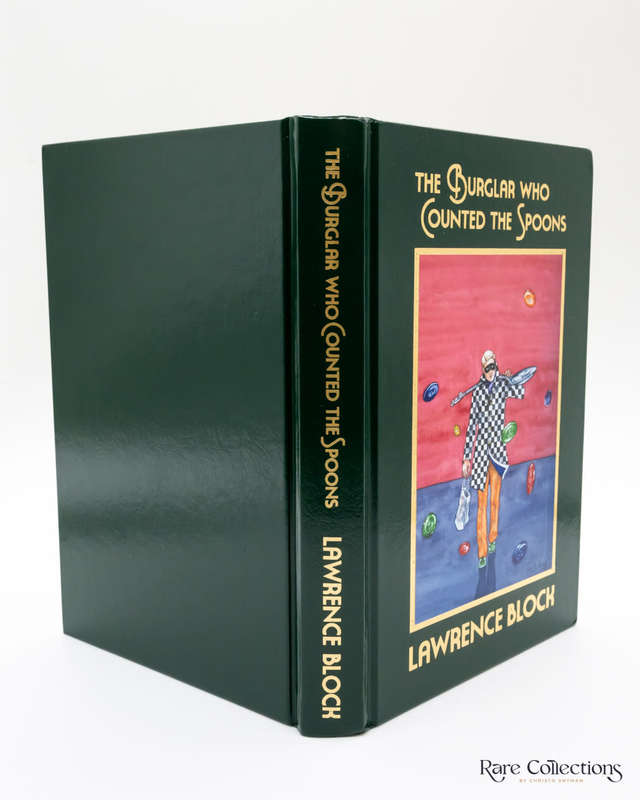 The Burglar Who Counted the Spoons by Lawrence Block - Signed and Numbered