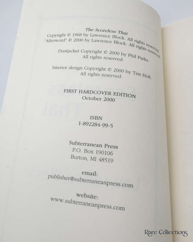 The Scoreless Thai by Lawrence Block