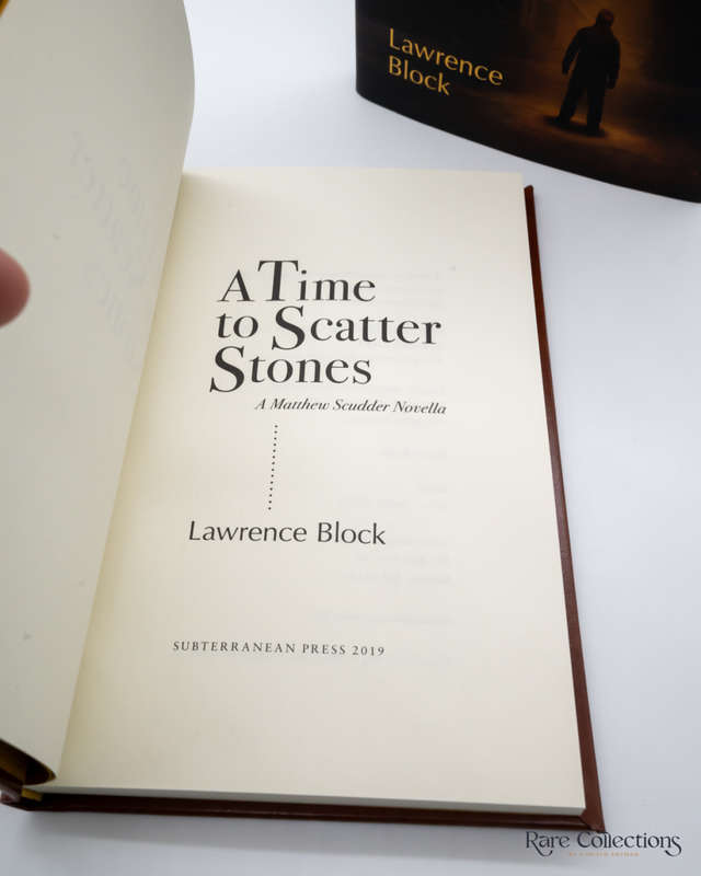 A Time to Scatter Stones - a Matthew Scudder Novella by Lawrence Block