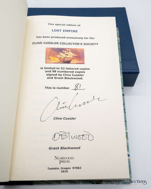 The Lost Empire (#2 Fargo Adventure) by Clive Cussler and Grant Blackwood