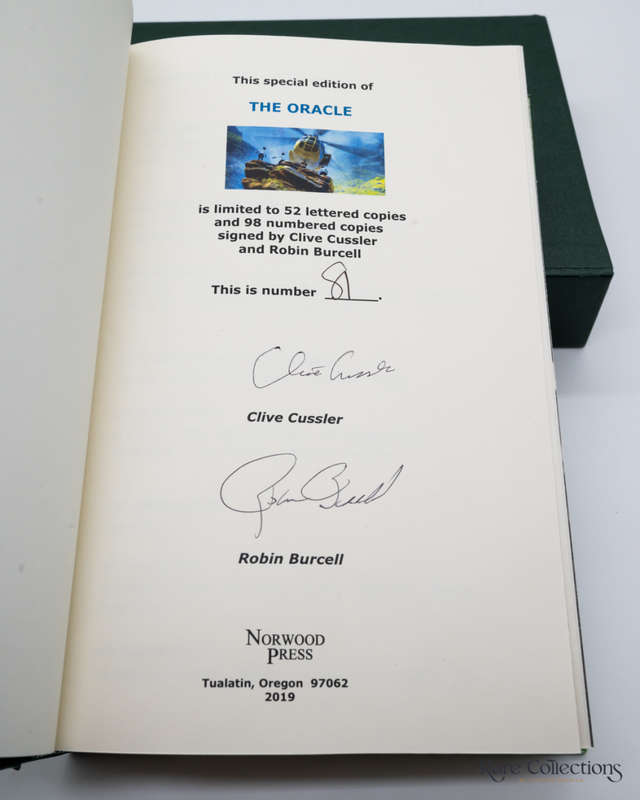 The Oracle (#11 Fargo Adventure) by Clive Cussler and Robin Burcell