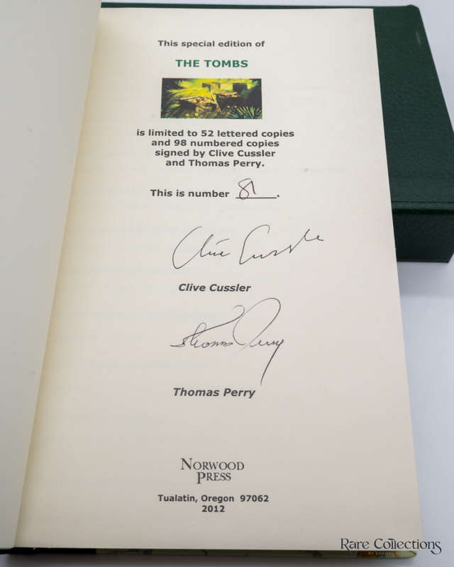 The Tombs (#4 Fargo Adventure) by Clive Cussler and Thomas Perry