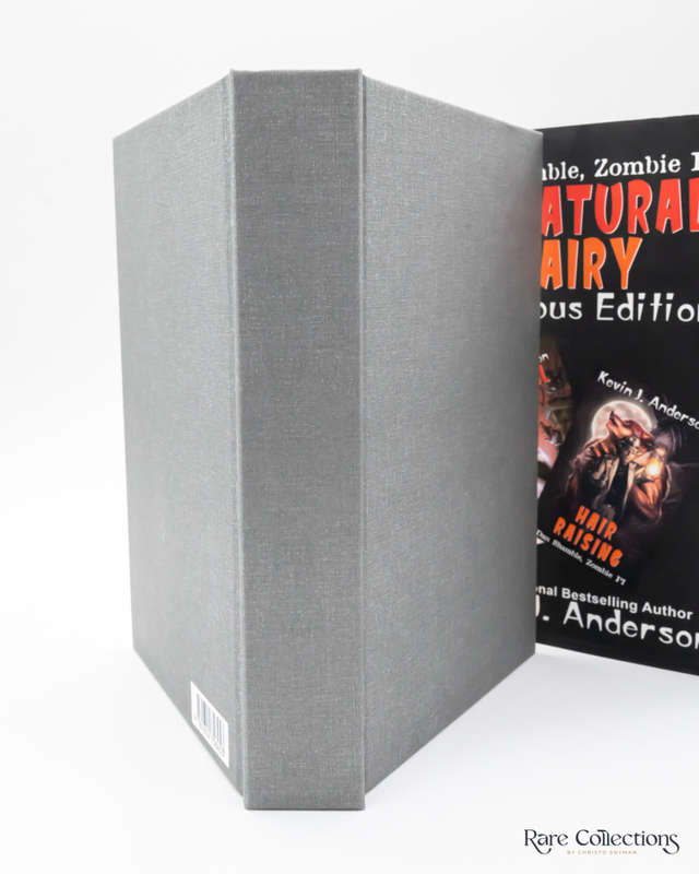 Unnatural Hairy Zomnibus Edition (Unnatural Acts and Hair Raising) by Kevin J. Anderson - Signed