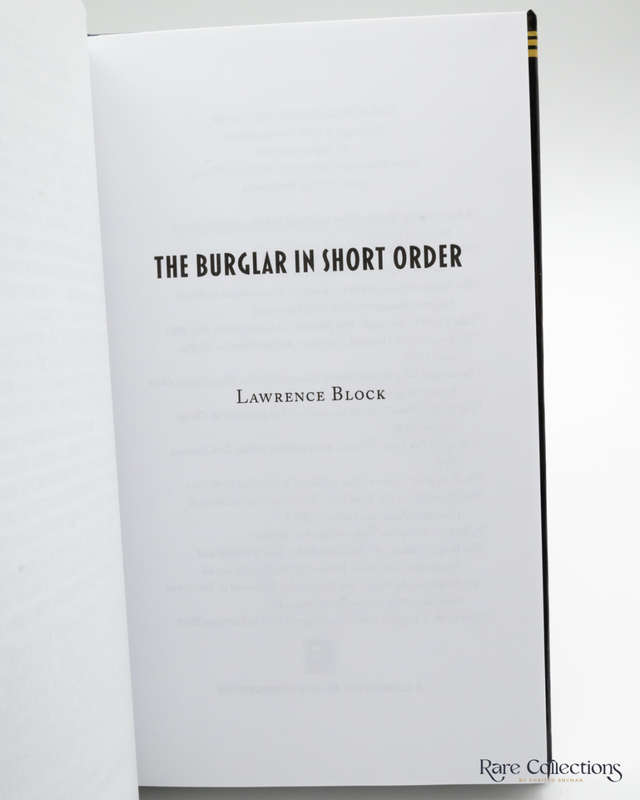 The Burglar in Short Order by Lawrence Block