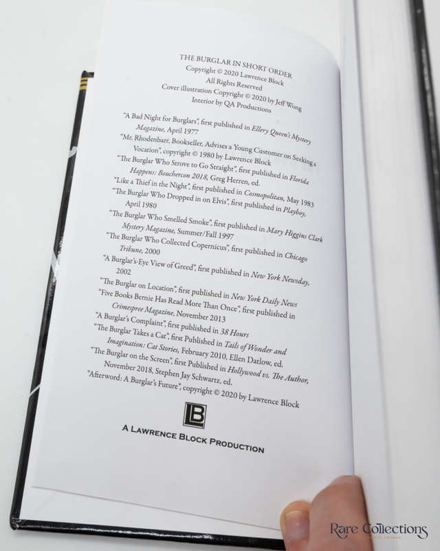 The Burglar in Short Order by Lawrence Block
