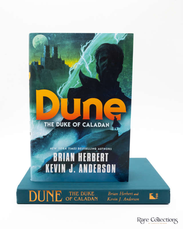 Dune: the Duke of Caladan by Brian Herbert and Kevin J. Anderson - Double signed