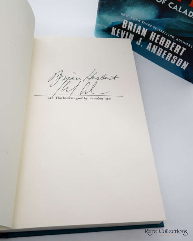 Dune: the Duke of Caladan by Brian Herbert and Kevin J. Anderson - Double signed