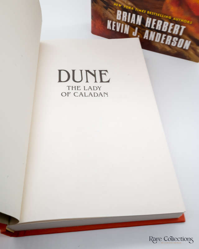 Dune: the Lady of Caladan by Herbert, Brian & Anderson, Kevin J. - Double Signed