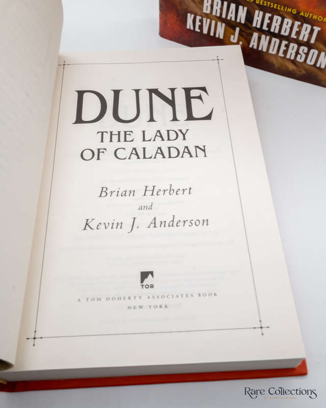 Dune: the Lady of Caladan by Herbert, Brian & Anderson, Kevin J. - Double Signed