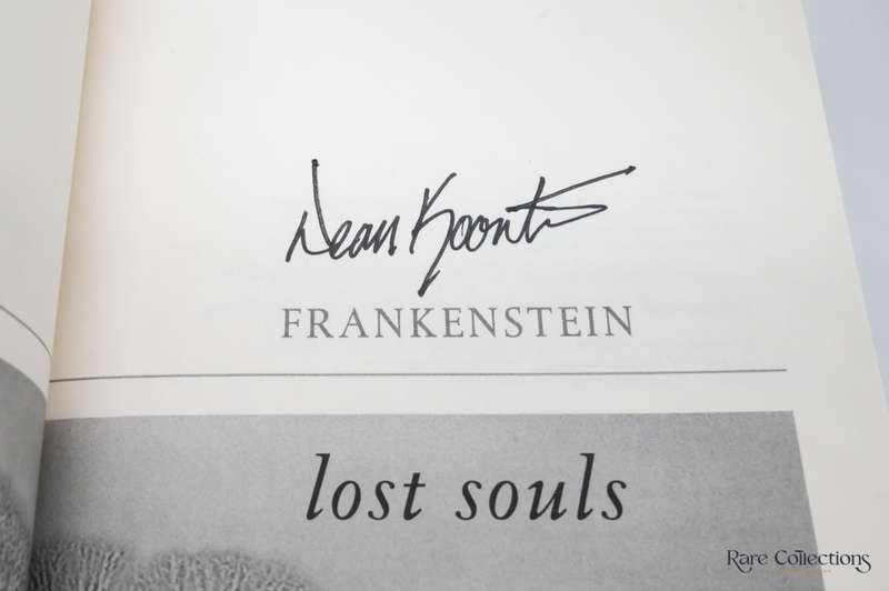 Frankenstein: Lost Souls by Dean Koontz - Signed incl Uncorrected Proof
