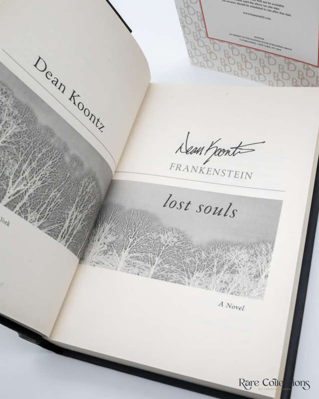 Frankenstein: Lost Souls by Dean Koontz - Signed incl Uncorrected Proof