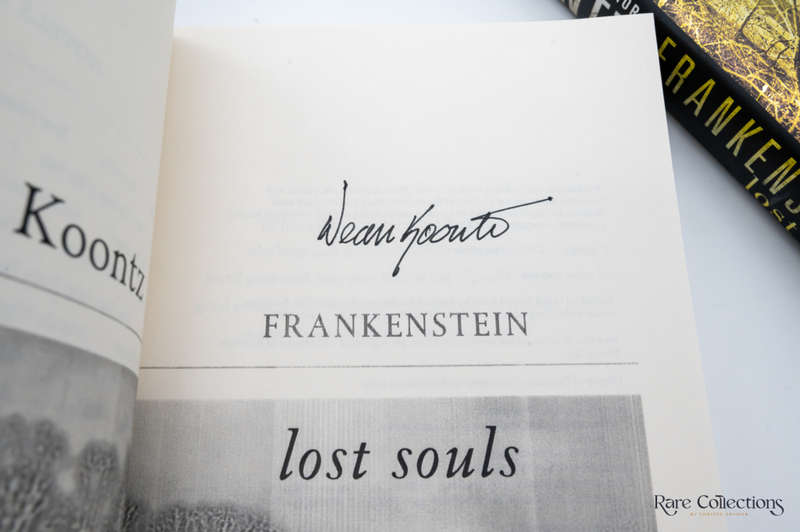 Frankenstein: Lost Souls by Dean Koontz - Signed incl Uncorrected Proof