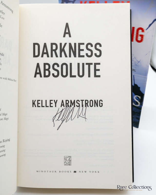 A Darkness Absolute (#2 Rockton)  by Kelley Armstrong (signed copy)