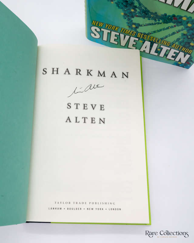 Sharkman by Steve Alten - Signed Copy