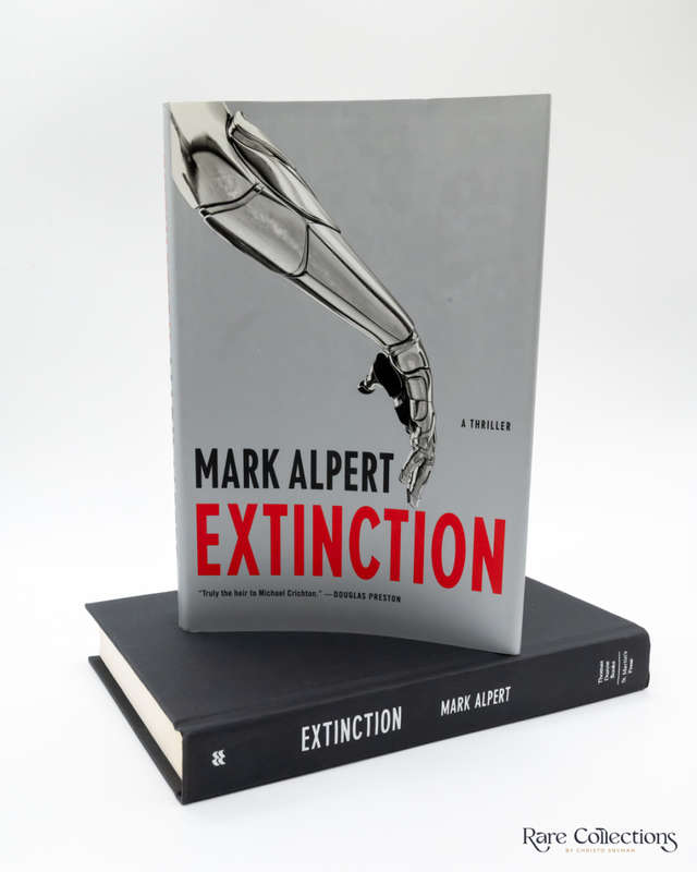 Extinction by Mark Alpert (signed copy)