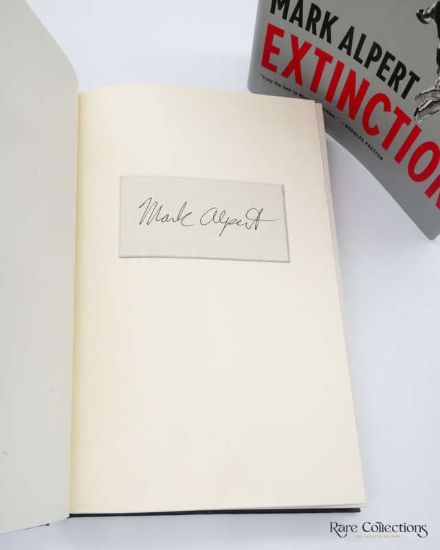 Extinction by Mark Alpert (signed copy)
