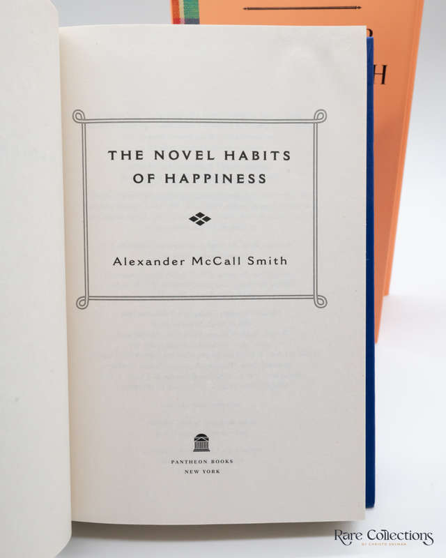The Novel Habits of Happiness by Alexander McCall Smith (Isabel Dalhousie Series) - Signed Copy