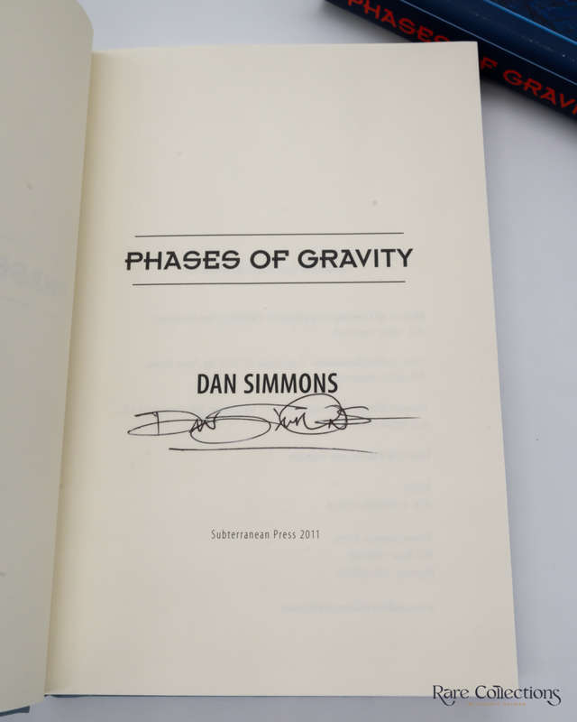 Phases of Gravity by Dan Simmons (signed copy)