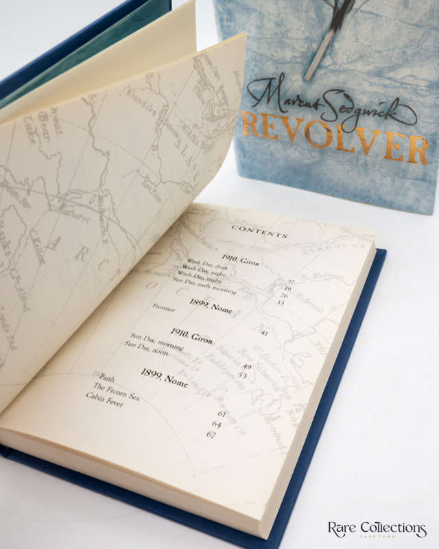 Revolver by Marcus Sedgwick (Signed, Dated with a Quote)