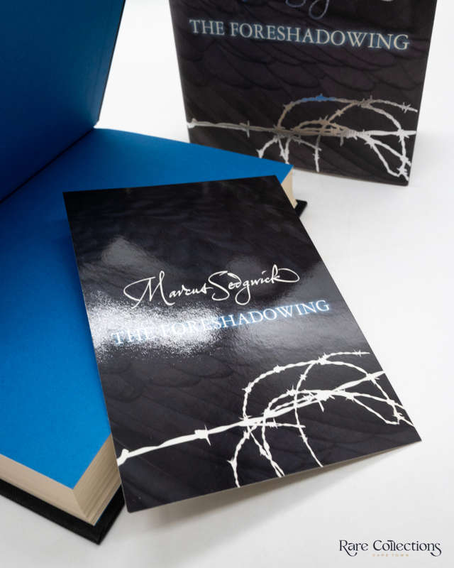 The Foreshadowing by Marcus Sedgwick (Inscribed Copy + Postcard)