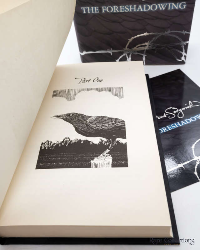 The Foreshadowing by Marcus Sedgwick (Inscribed Copy + Postcard)