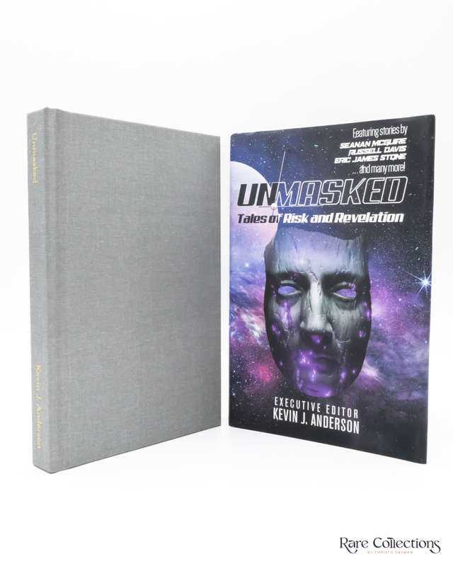 Unmasked: Tales of Risk and Revelation by Kevin J. Anderson (editor) - Signed Copy