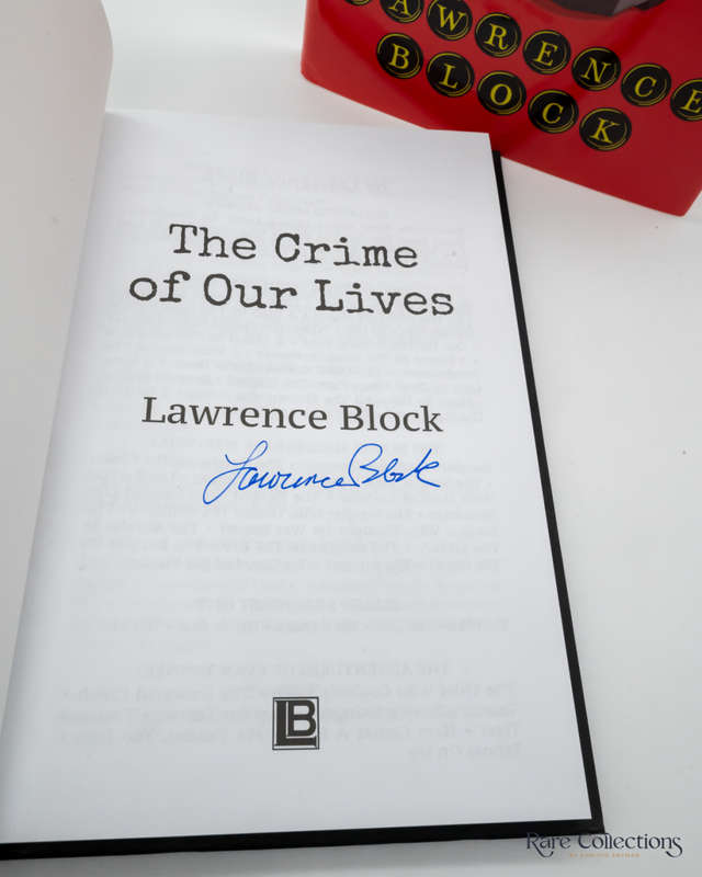 The Crime of Our Lives by Lawrence Block (Signed Copy)