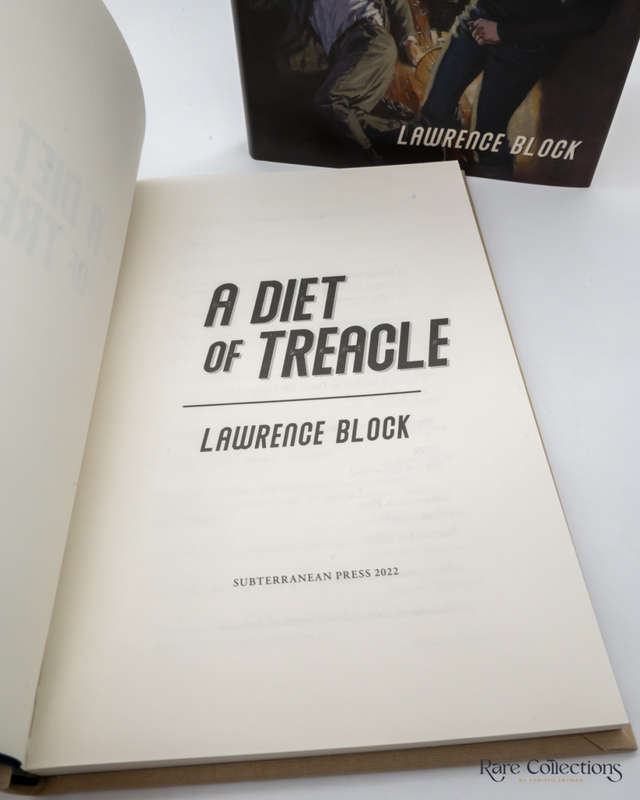 A Diet of Treacle by Lawrence Block (Signed Copy)