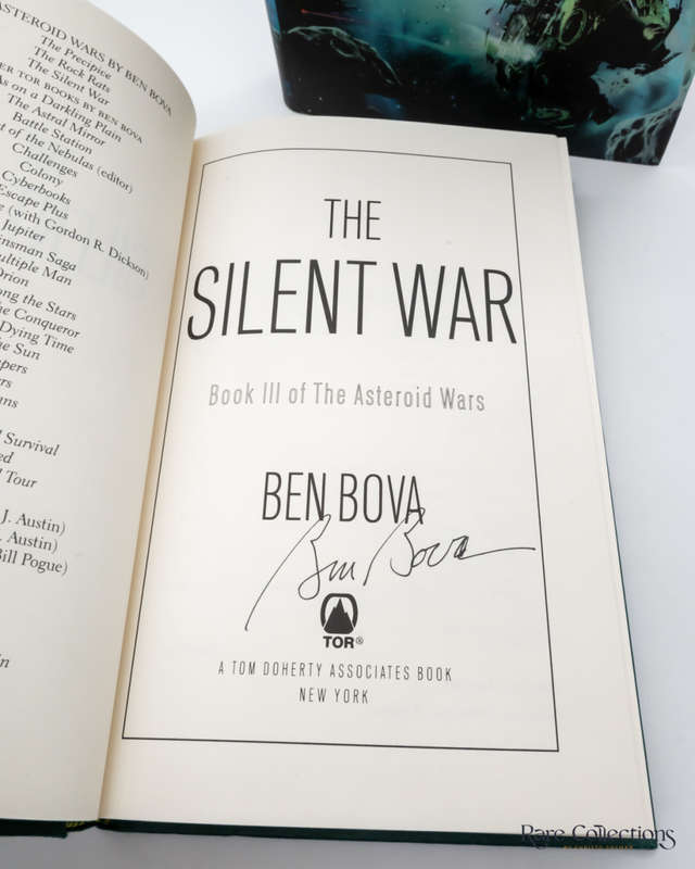 The Silent War by Ben Bova (#3 the Asteroid Wars) - Signed Copy