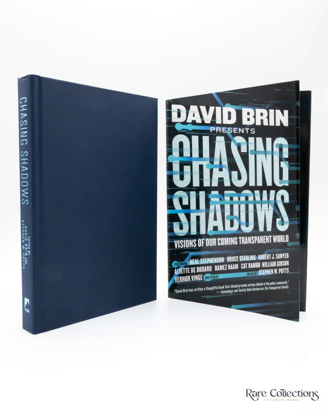 Chasing Shadows: Visions of Our Coming Transparent World by David Brin (signed copy)