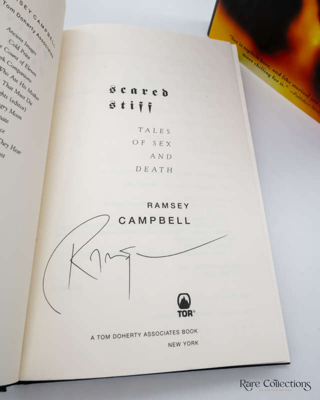 Scared Stiff: Tales of Sex and Death by Ramsey Campbell (signed copy)