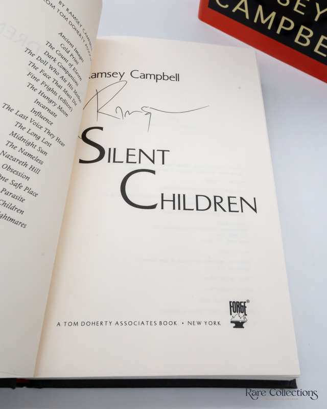 Silent Children by Ramsey Campbell - Signed Copy