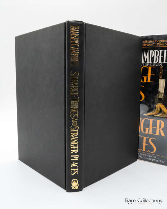 Strange Things and Stranger Places by Ramsey Campbell (signed copy)