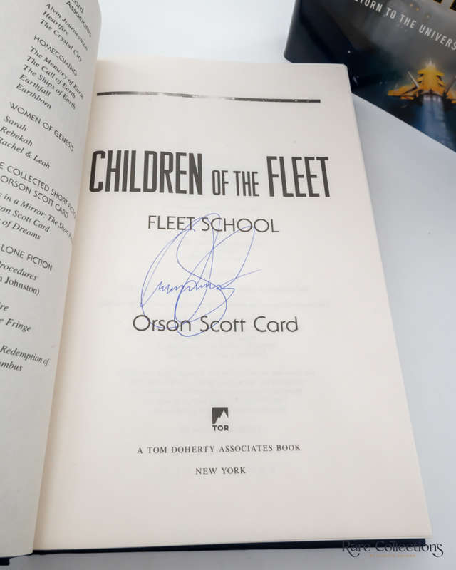Children of the Fleet by Orson Scott Card (signed copy)