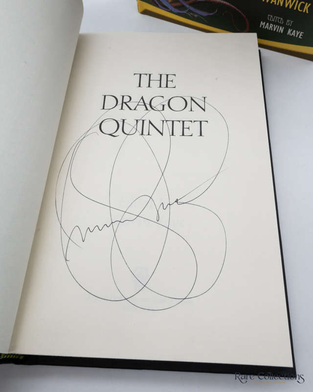 The Dragon Quintet edited by Marvin Kaye (editor) signed by Orson Scott Card
