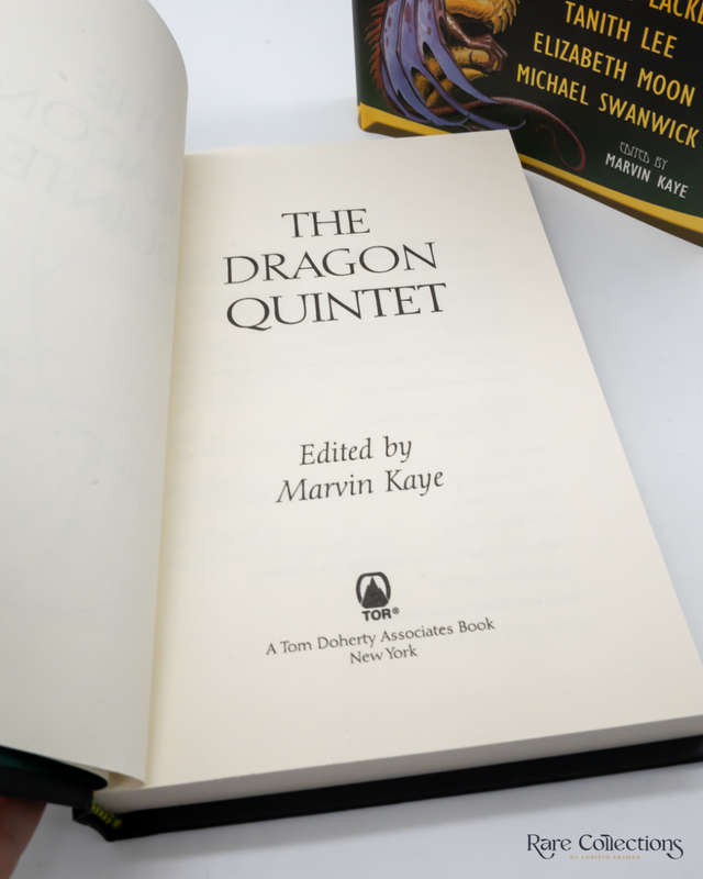 The Dragon Quintet edited by Marvin Kaye (editor) signed by Orson Scott Card