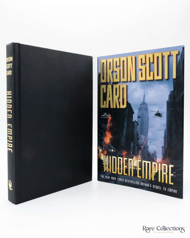 Hidden Empire (Empire #2) by Orson Scott Card (signed copy)