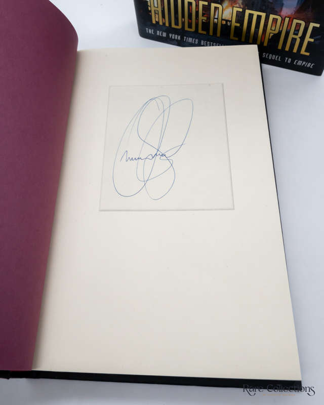 Hidden Empire (Empire #2) by Orson Scott Card (signed copy)