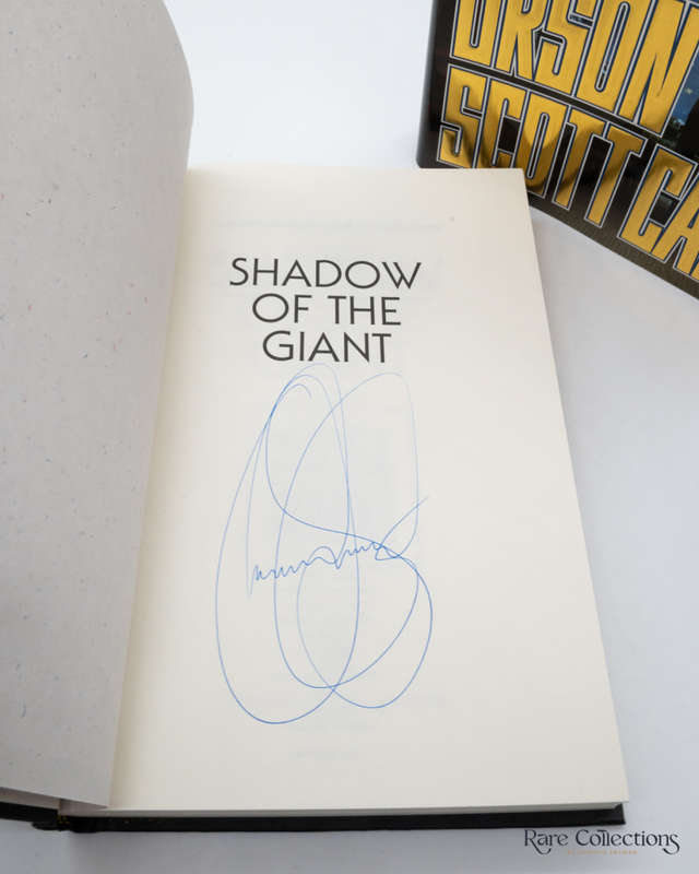 Shadow of the Giant by Orson Scott Card (signed copy)