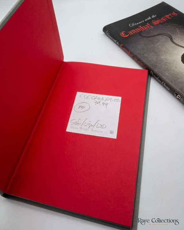 Dinner with the Cannibal Sisters by Douglas Clegg (signed copy)