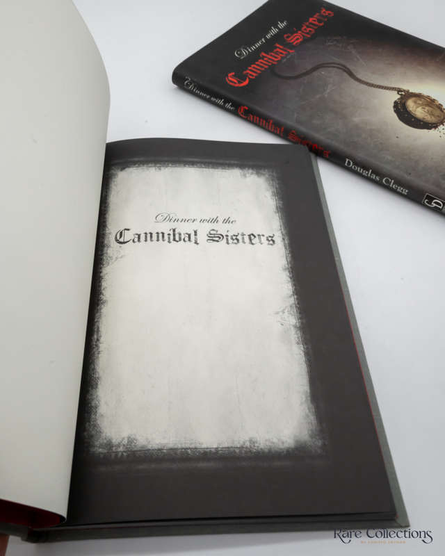 Dinner with the Cannibal Sisters by Douglas Clegg (signed copy)