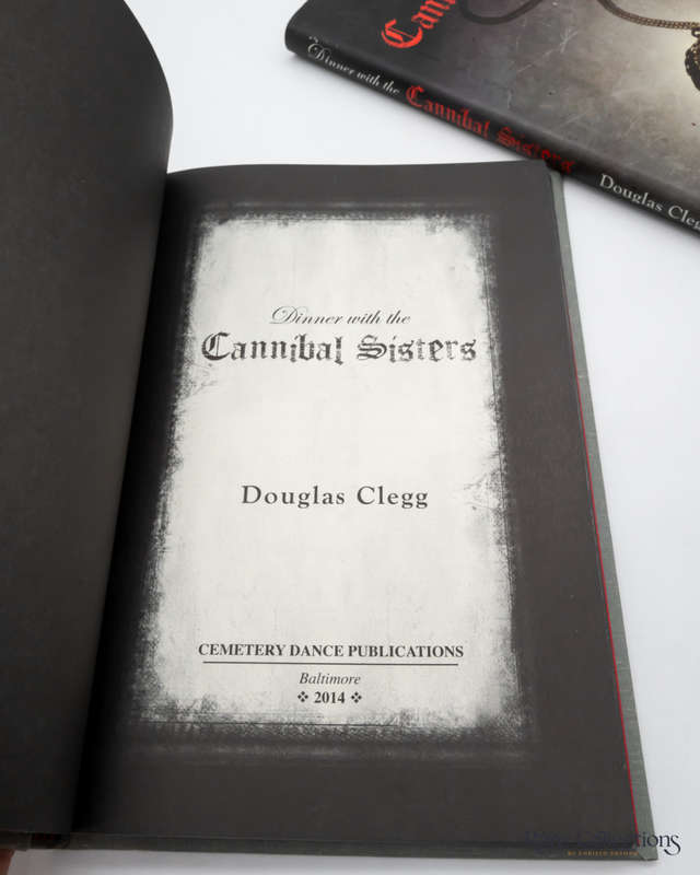 Dinner with the Cannibal Sisters by Douglas Clegg (signed copy)