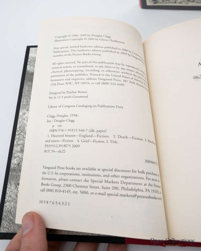 Isis by Douglas Clegg (Signed Copy)