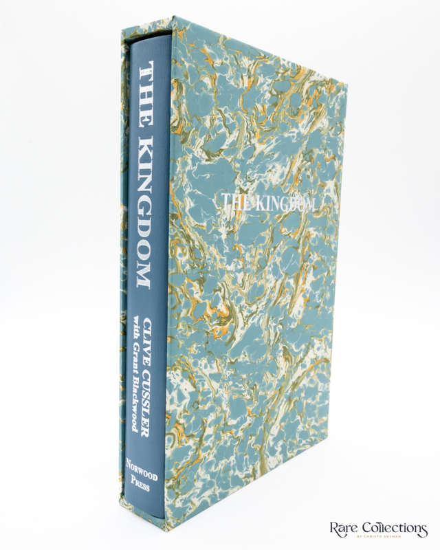 The Kingdom (#3 Fargo Adventure) by Clive Cussler and Grant Blackwood - Double-Signed Lettered Ltd
