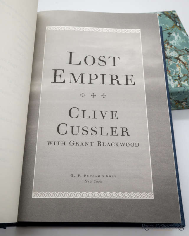 The Lost Empire (#2 Fargo Adventure) by Clive Cussler and Grant Blackw - Double-Signed Lettered Ltd