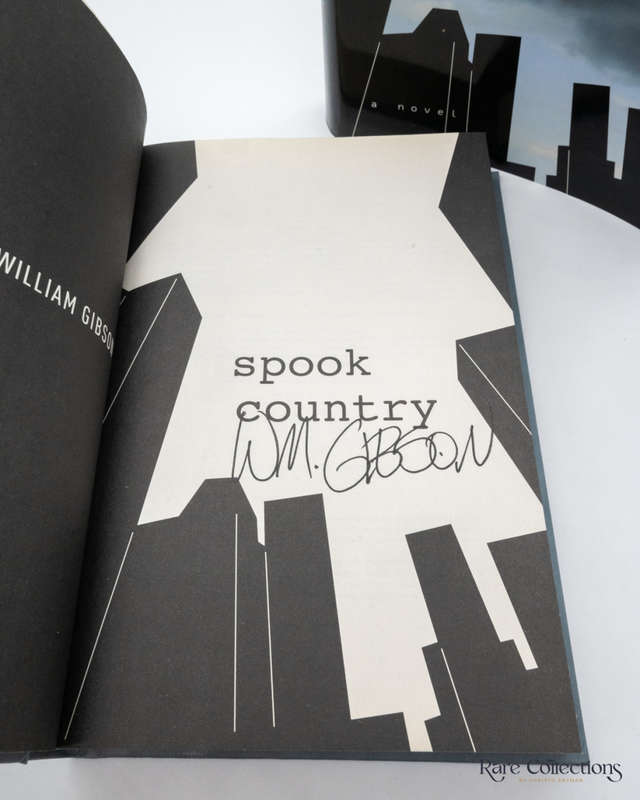Spook Country by William Gibson (#2 the Blue Ant Trilogy) - Signed Copy