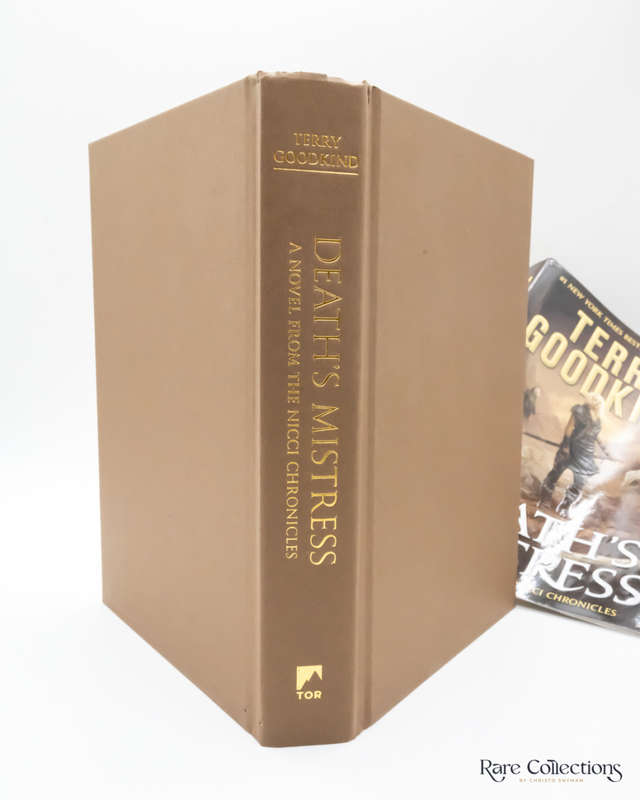 Death`s Mistress by Terry Goodkind (#1 the Nicci Chronicles) - signed copy