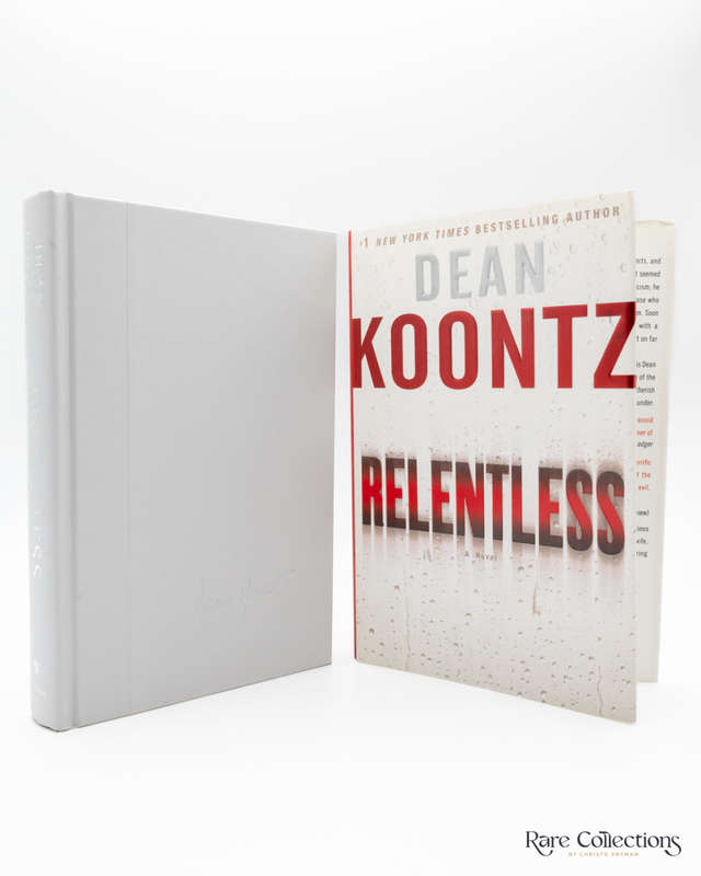 Relentless by Dean Koontz - signed copy